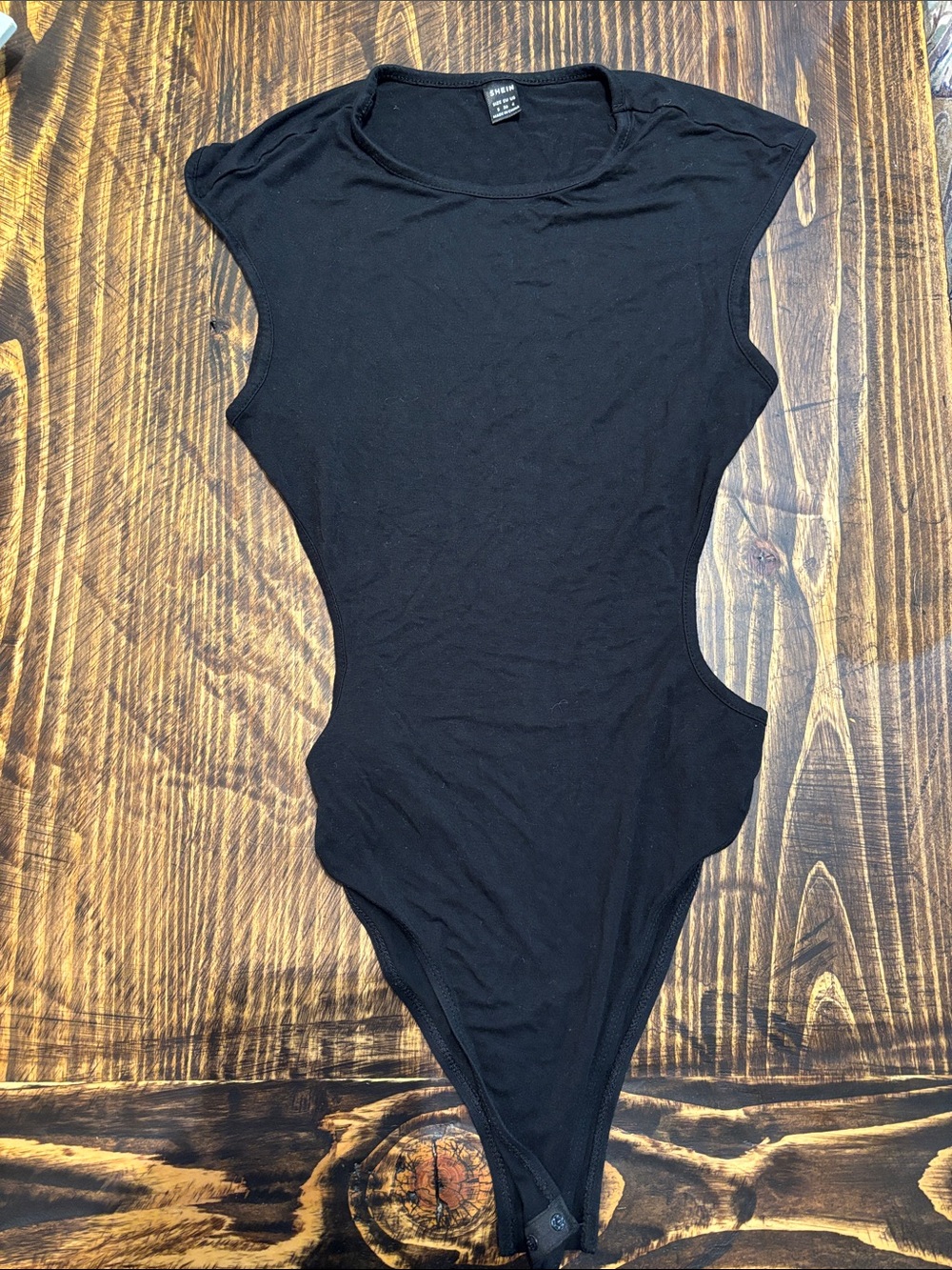 Black One-Piece Bodysuit